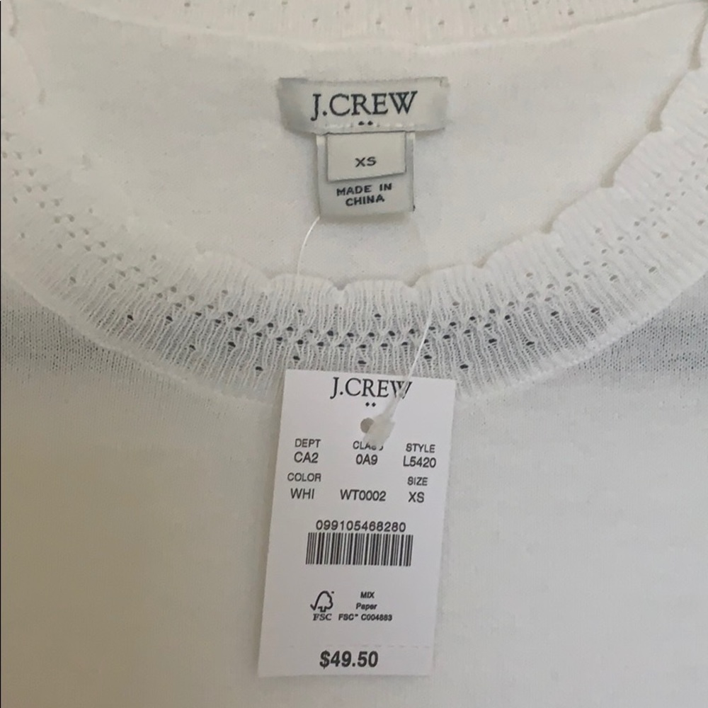 JCrew short sleeve sweater - Picture 5 of 5